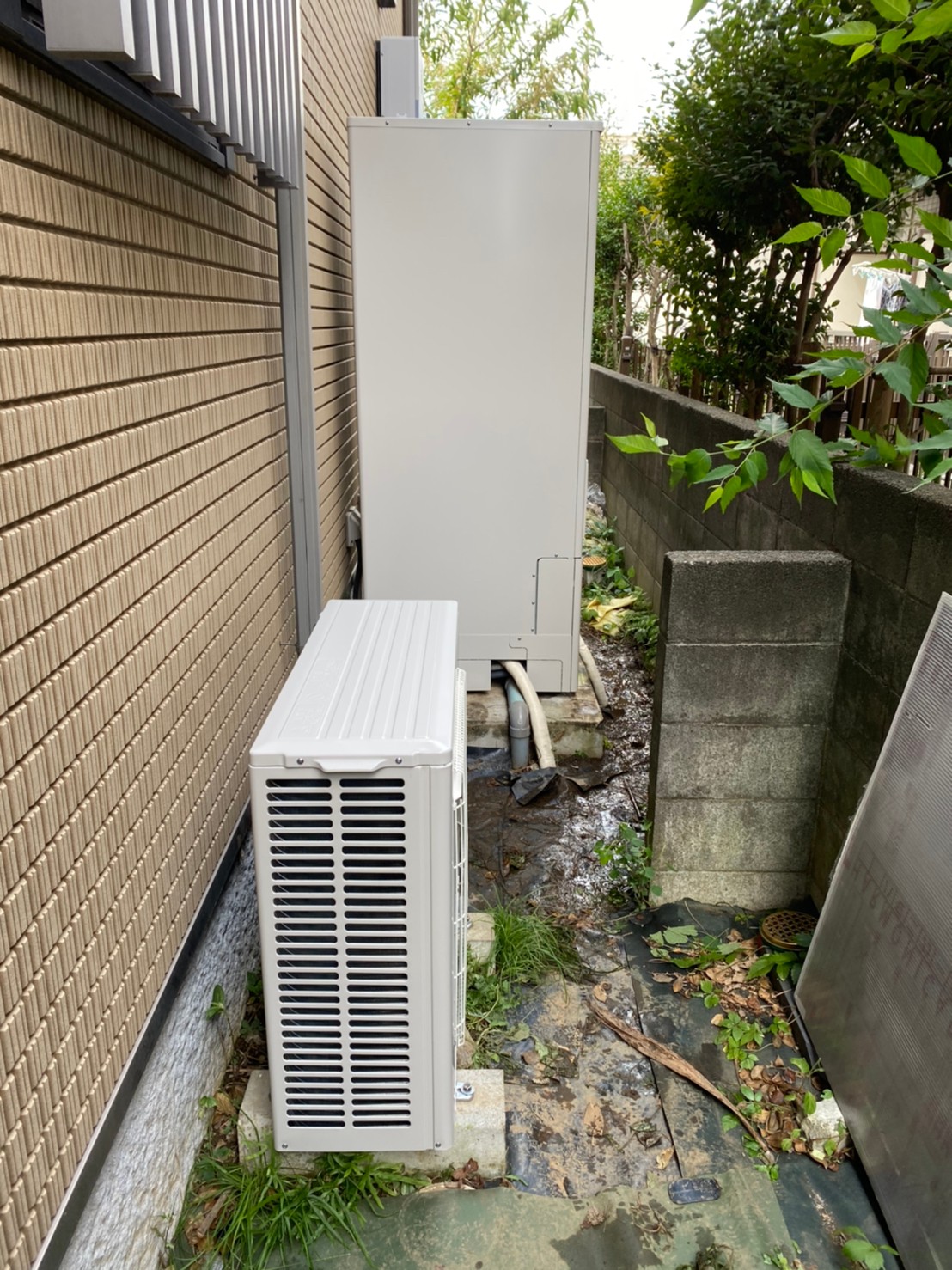 神奈川県横浜市港北区日吉本町エコキュート交換工事K様
